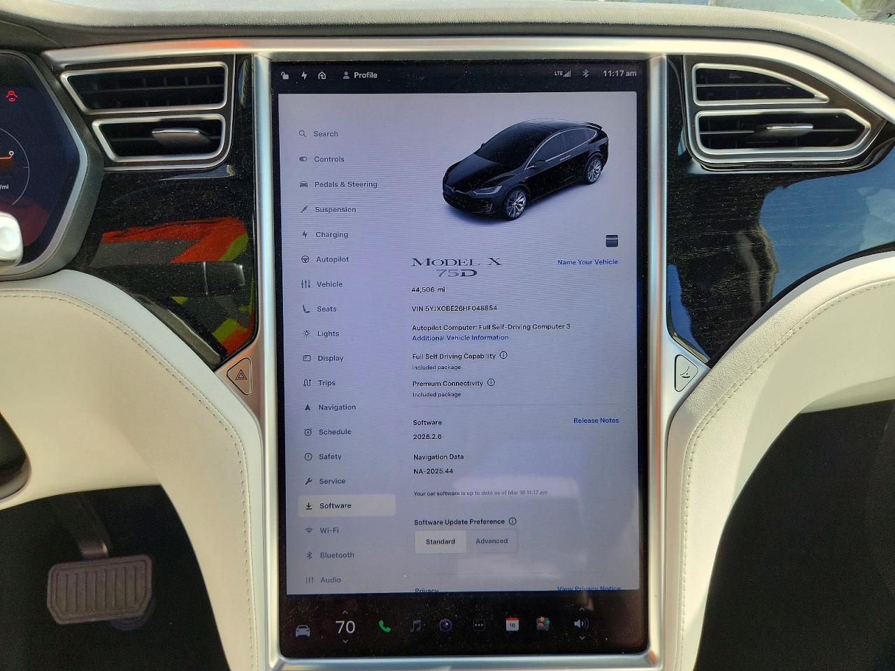 2017 TESLA MODEL X