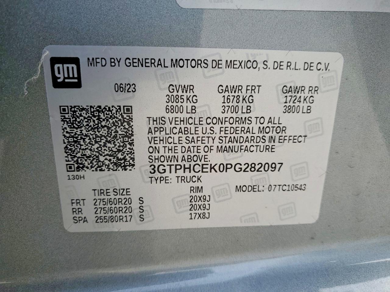 2023 GMC Sierra