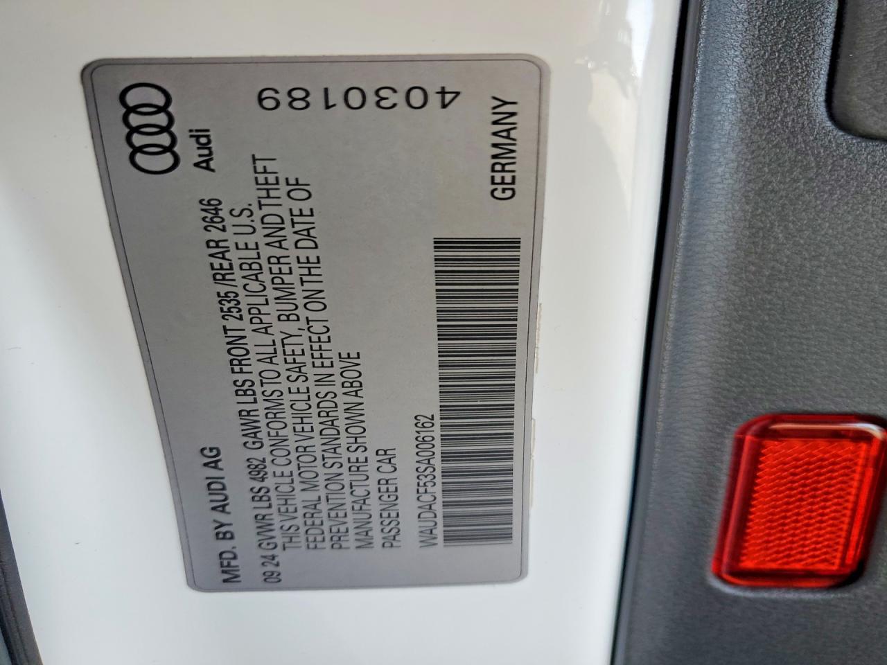 2025 AUDI A5