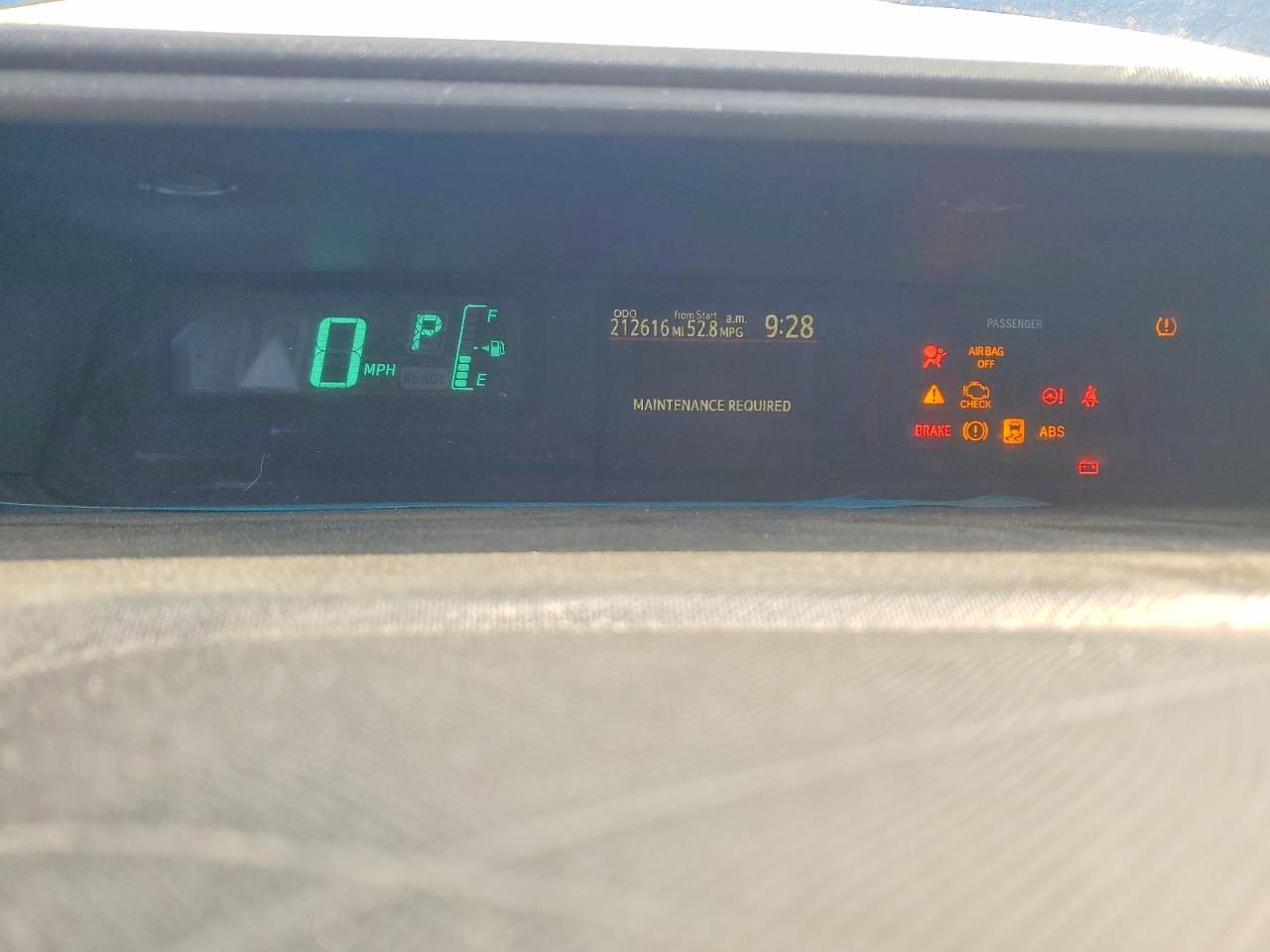 2012 TOYOTA Prius c