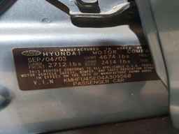 2004 HYUNDAI Xg