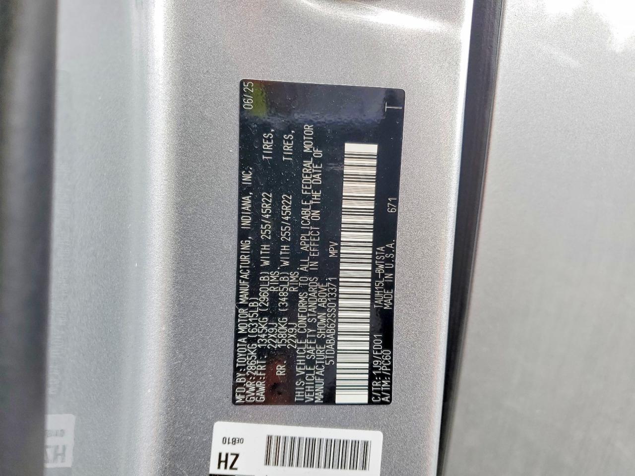 2025 LEXUS TX 500H