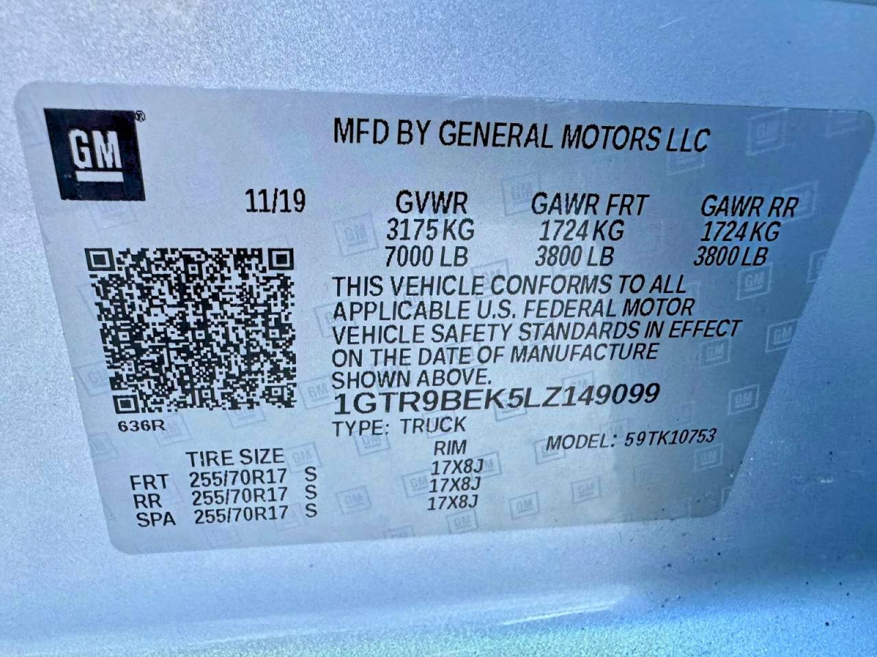 2020 GMC Sierra