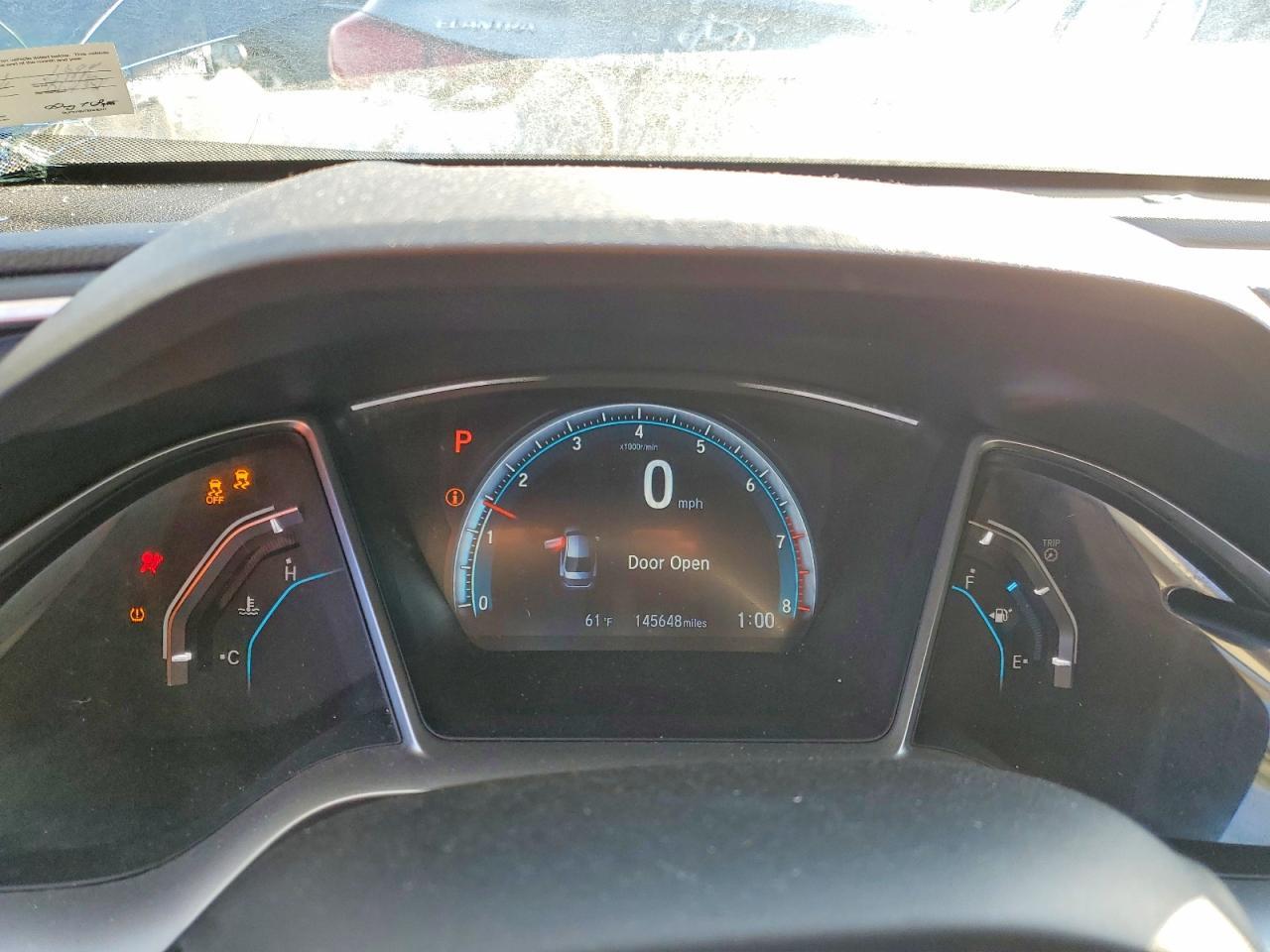 2016 HONDA CIVIC