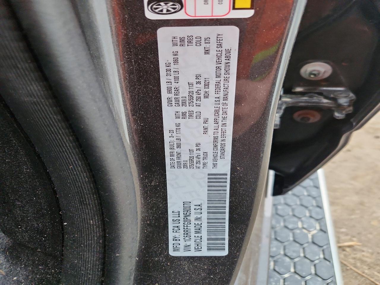 2023 RAM 1500