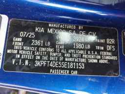 2025 KIA K4