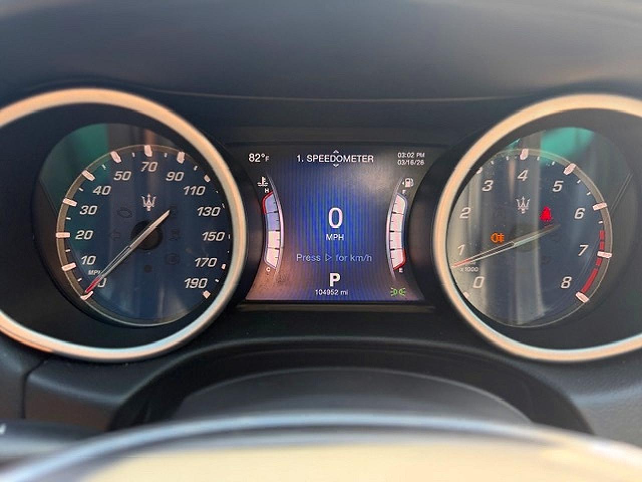 2015 MASERATI Ghibli