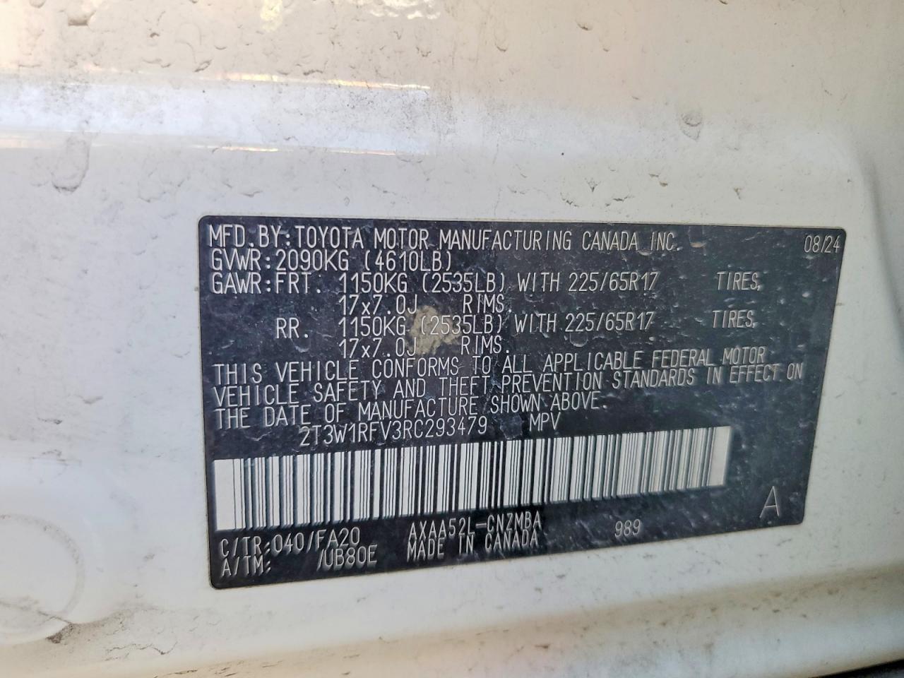 2024 TOYOTA RAV4