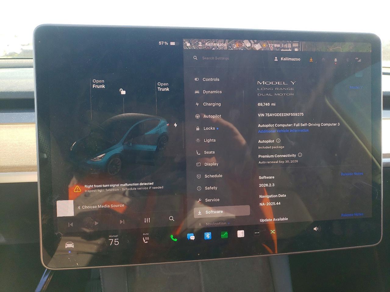 2022 TESLA MODEL Y