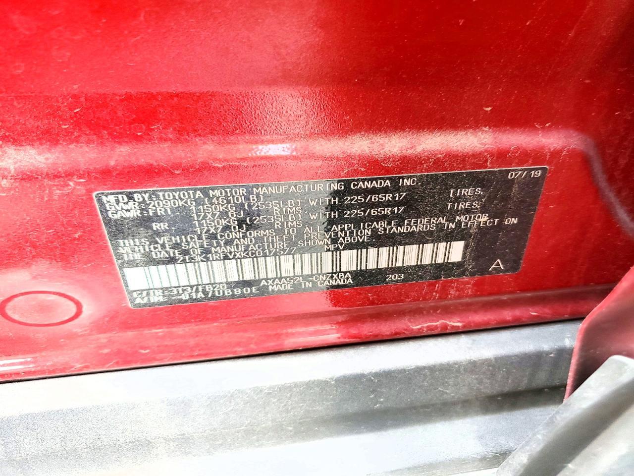 2019 TOYOTA RAV4