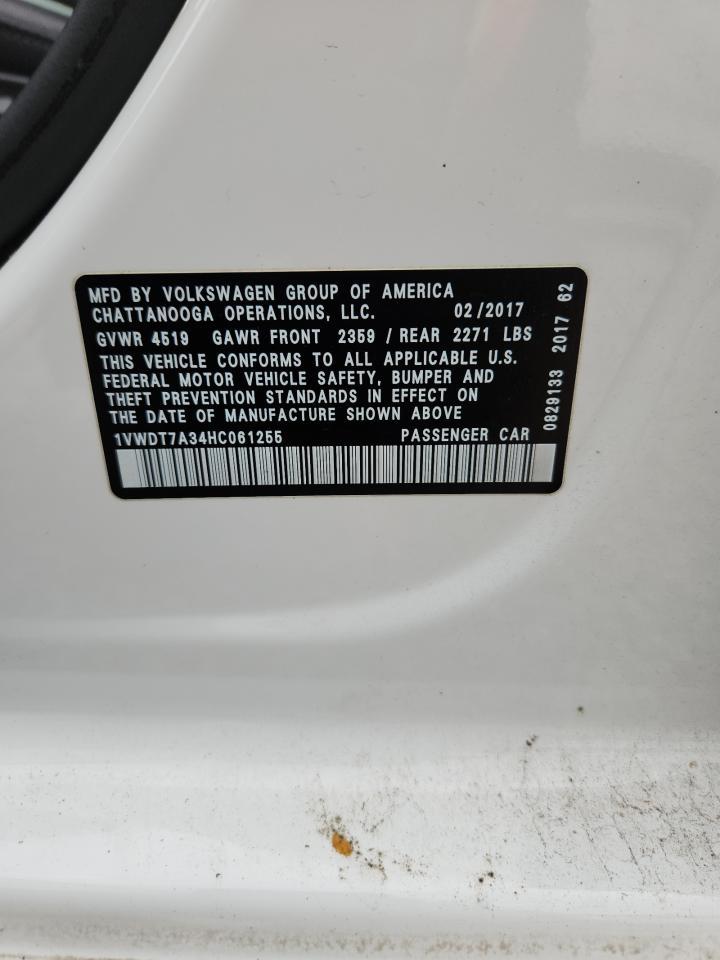 2017 VOLKSWAGEN Passat
