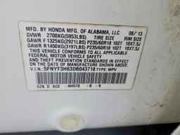 2013 HONDA PILOT