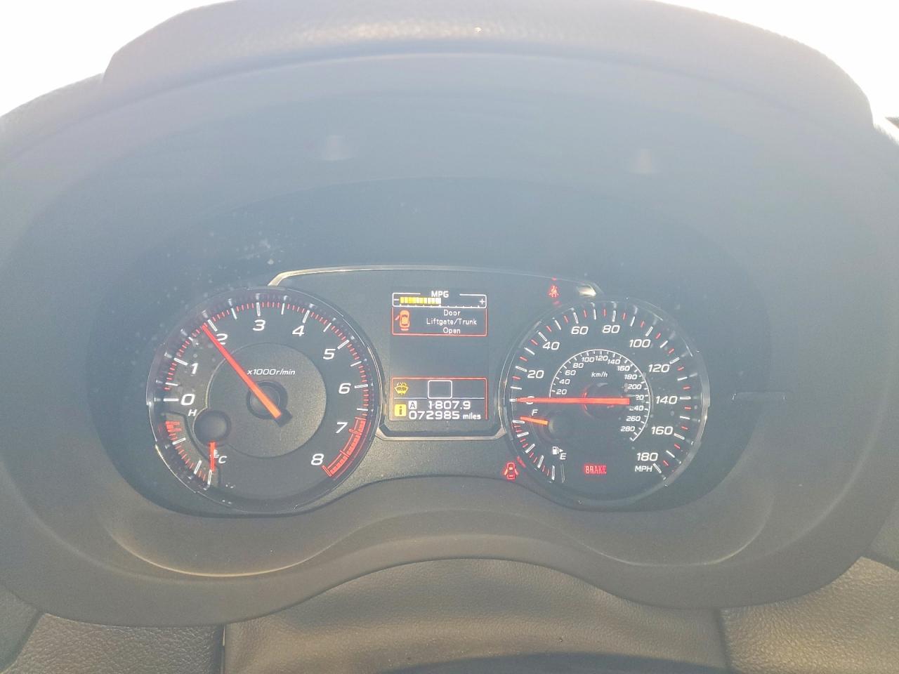 2018 SUBARU WRX