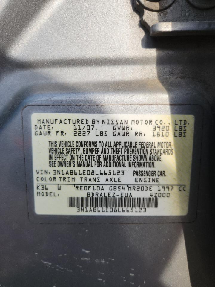 2008 NISSAN SENTRA