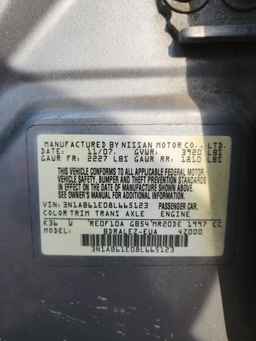 2008 NISSAN SENTRA
