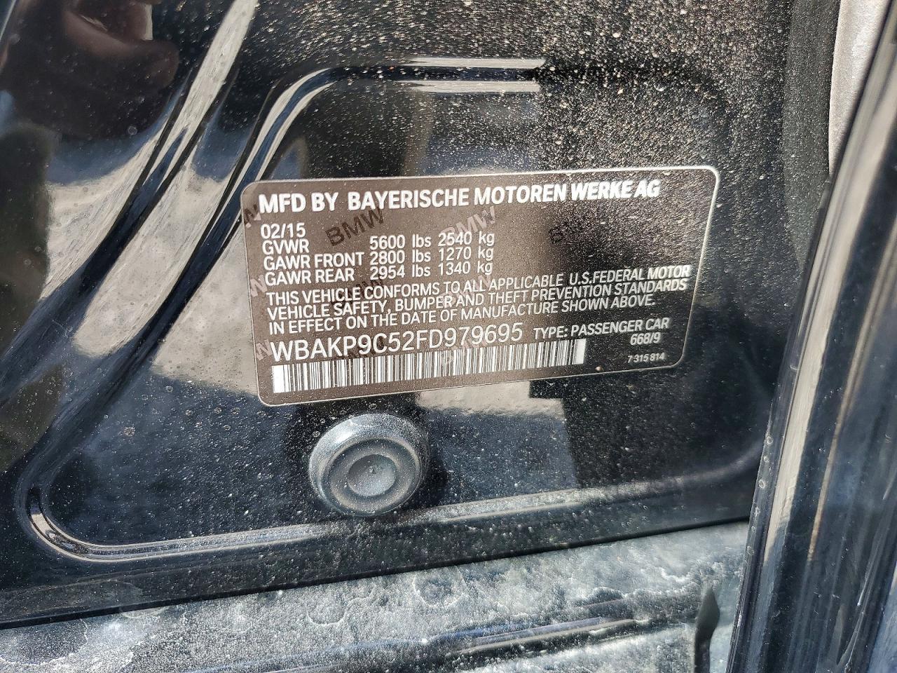 2015 BMW 5 series