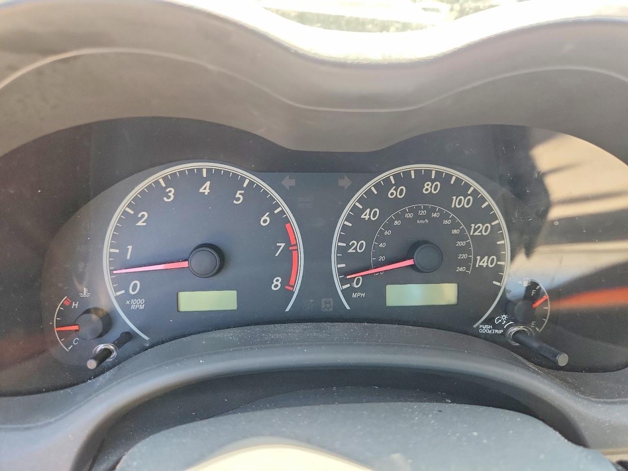 2009 TOYOTA COROLLA