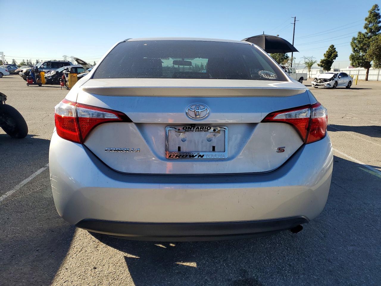 2016 TOYOTA COROLLA