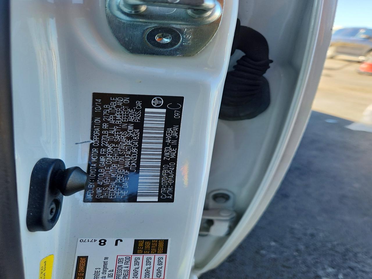 2015 TOYOTA PRIUS