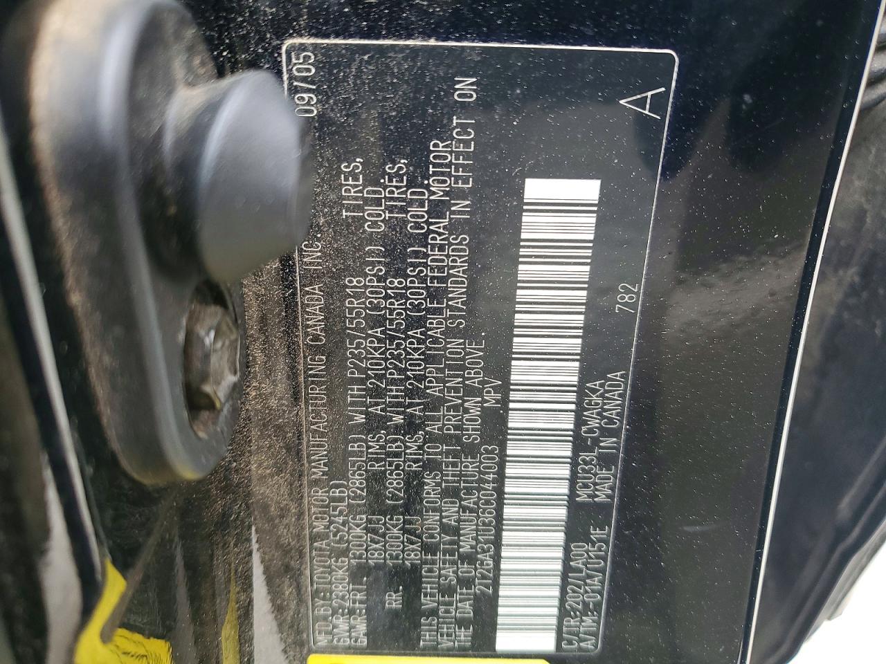 2006 LEXUS Rx 330