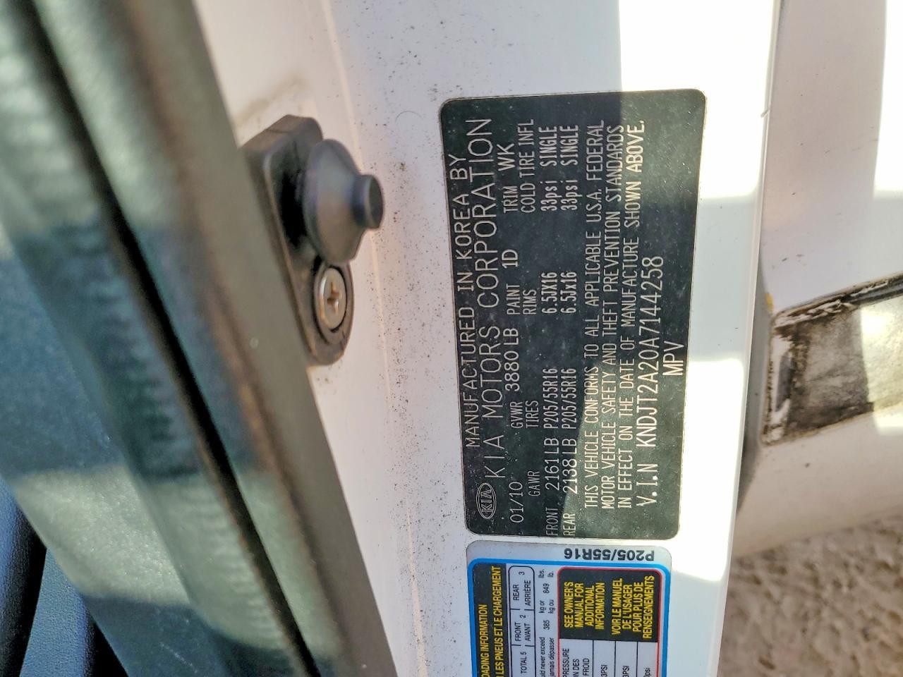 2010 KIA SOUL