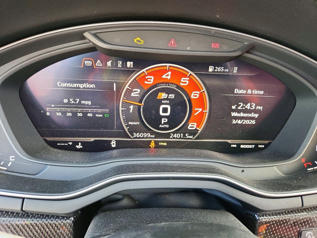 2019 AUDI S5