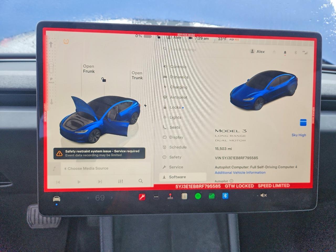 2024 TESLA MODEL 3