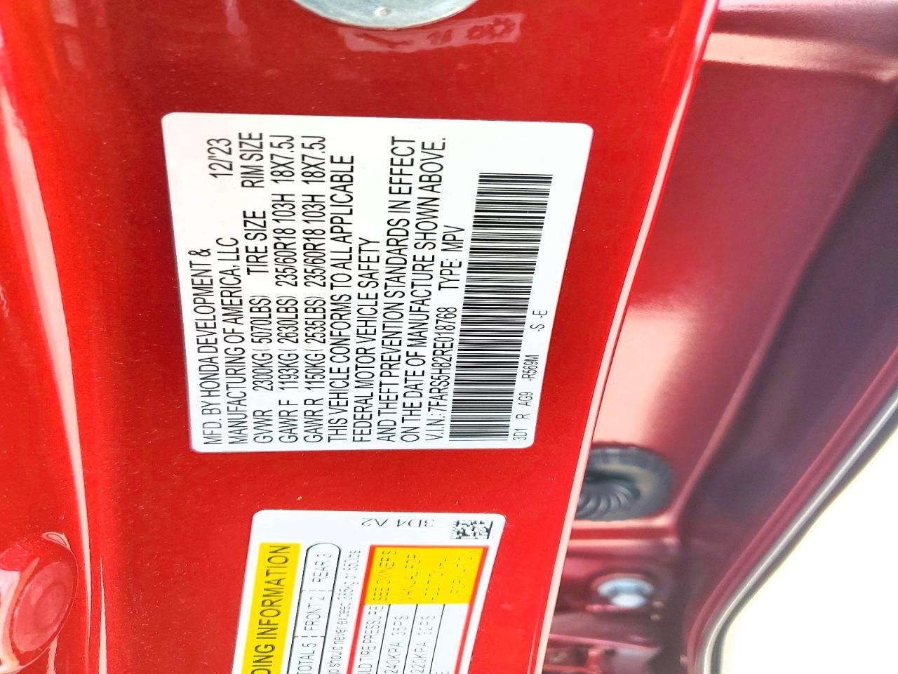 2024 HONDA CR-V