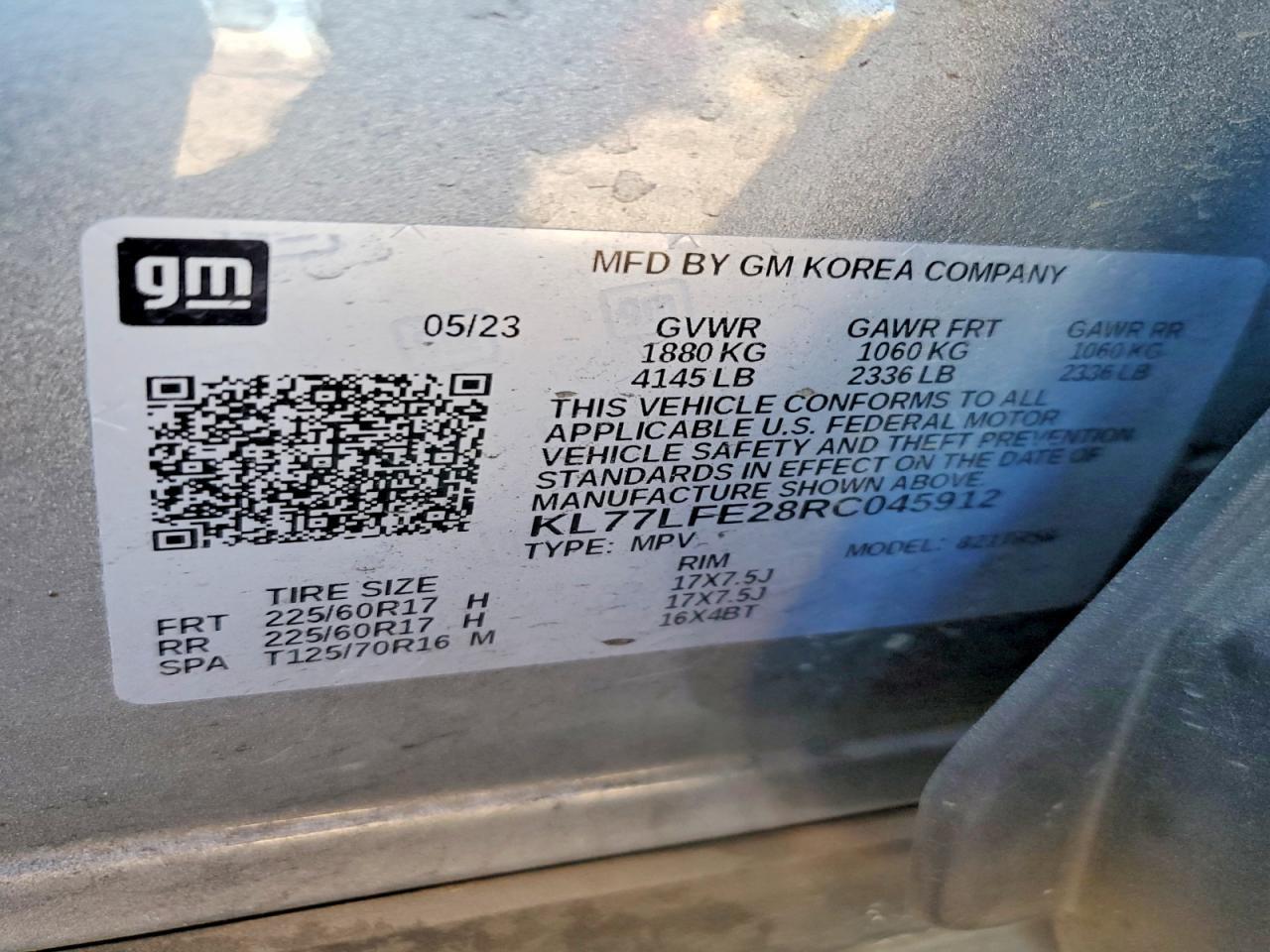2024 CHEVROLET TRAX