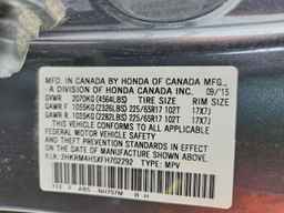2015 HONDA CR-V