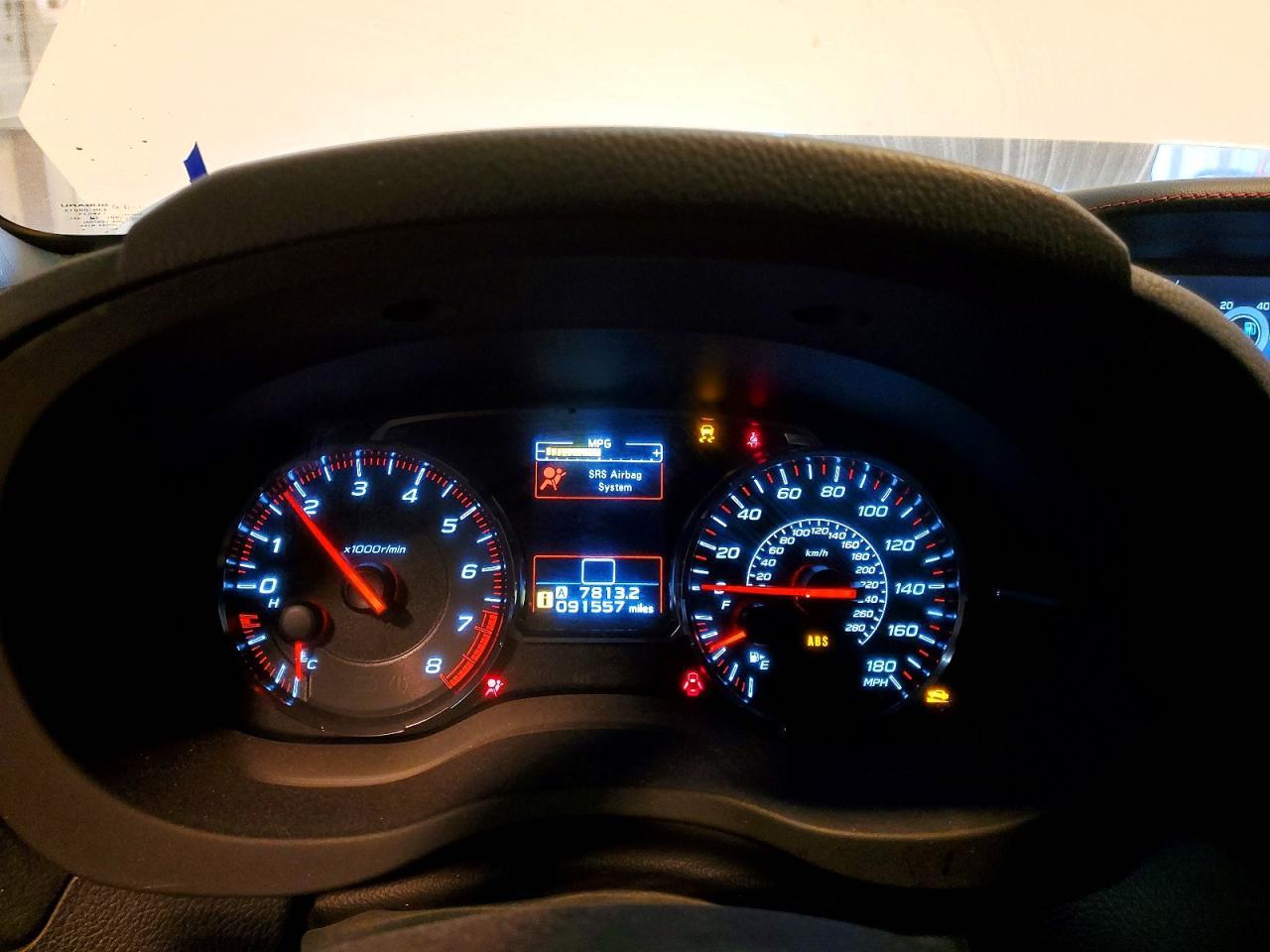 2019 SUBARU WRX