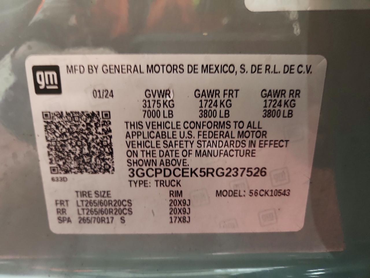 2024 CHEVROLET Silverado