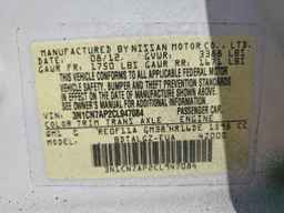 2012 NISSAN VERSA