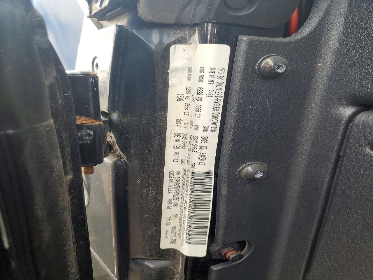 2004 JEEP WRANGLER