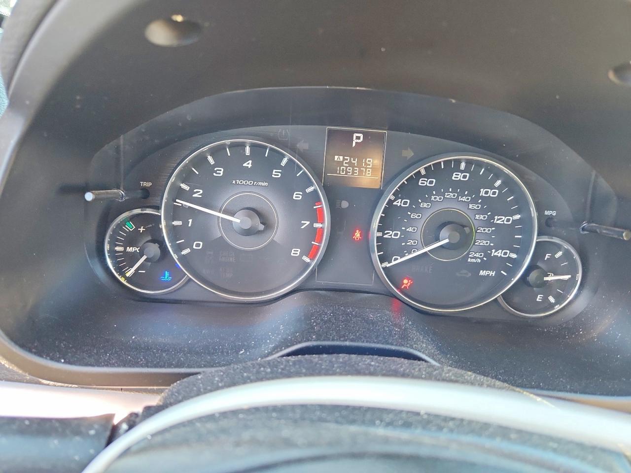 2012 SUBARU Outback
