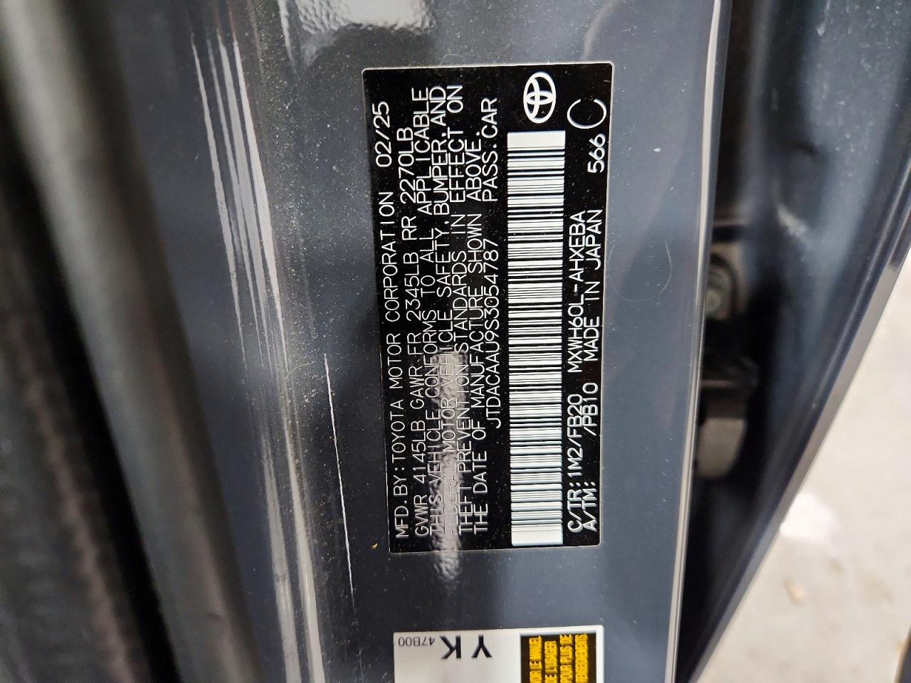 2025 TOYOTA PRIUS