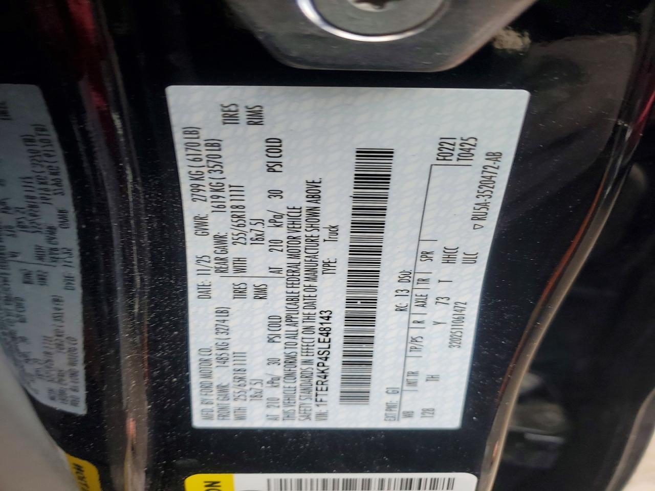 2025 FORD RANGER