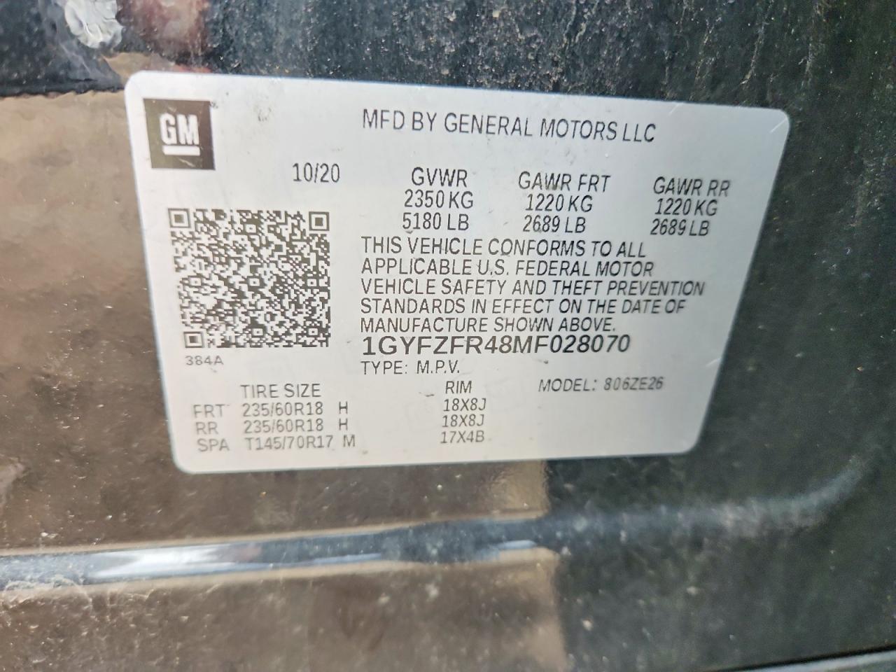 2021 CADILLAC XT4
