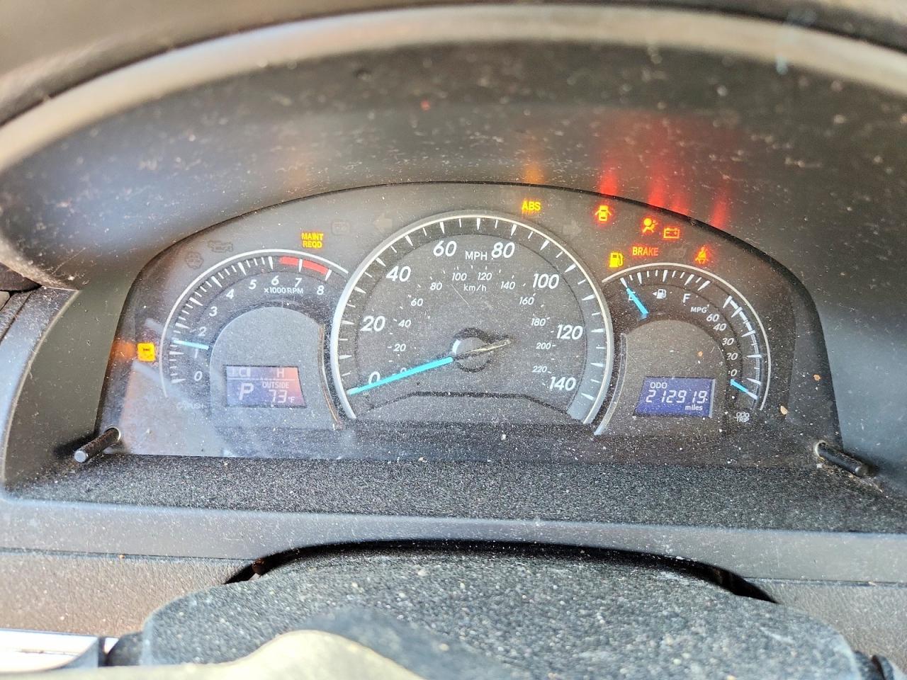 2012 TOYOTA CAMRY