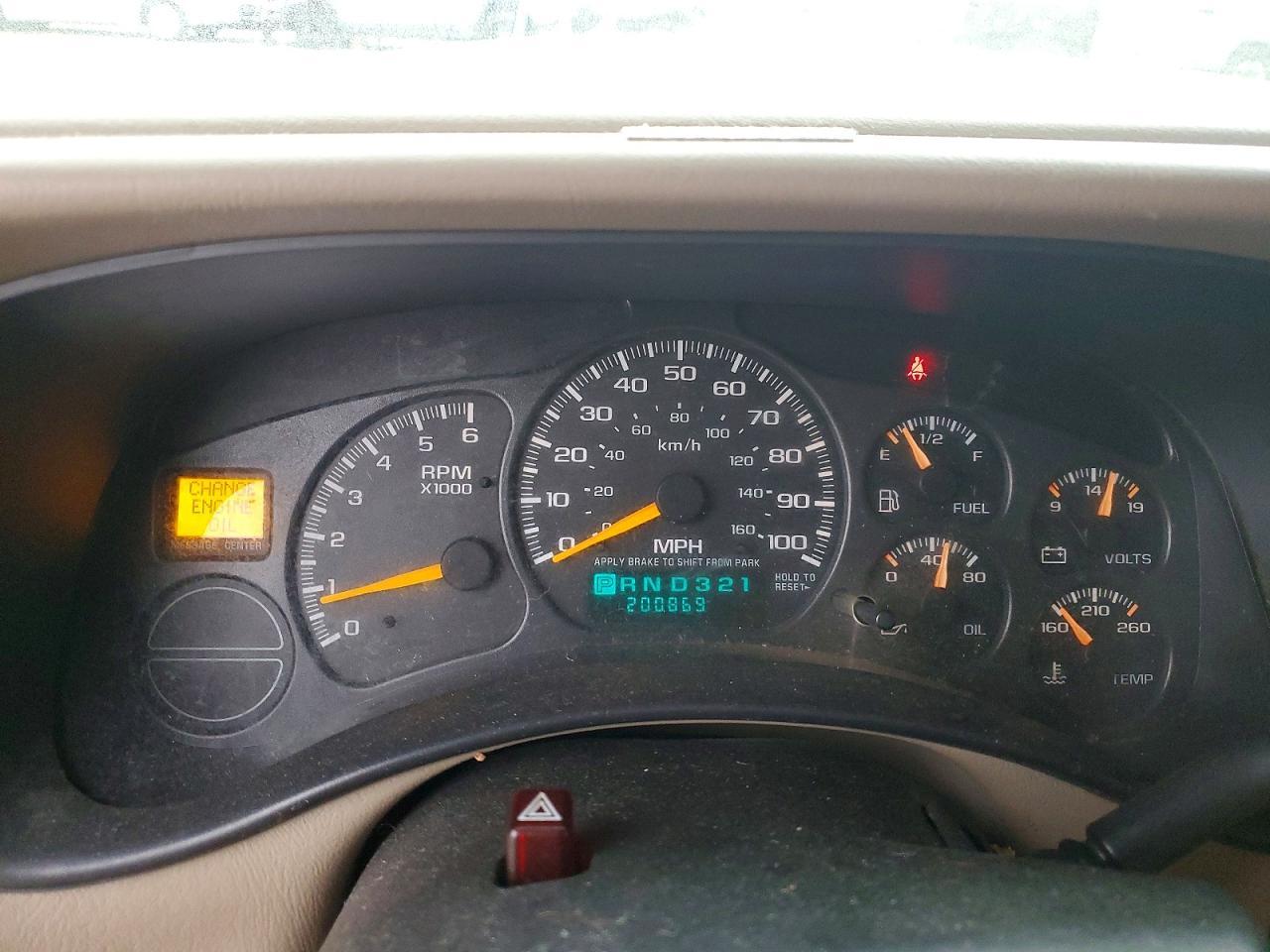 2001 CHEVROLET SILVERADO 1500