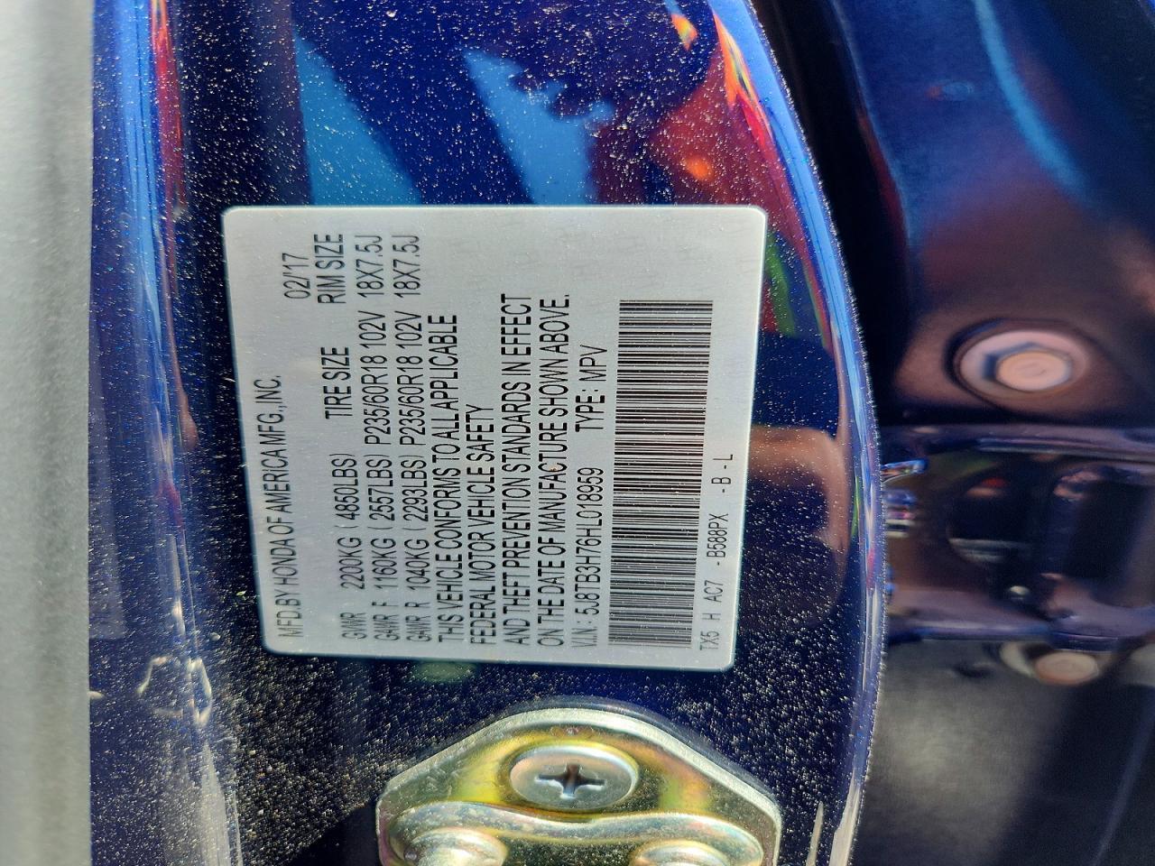 2017 ACURA RDX