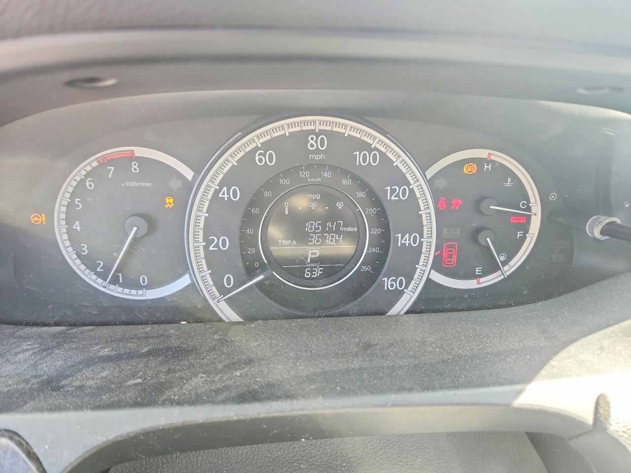 2014 HONDA ACCORD