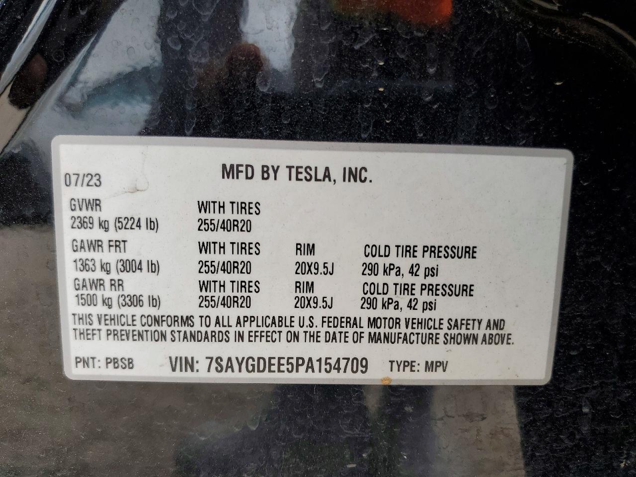 2023 TESLA MODEL Y