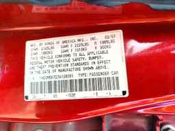 2007 HONDA ACCORD