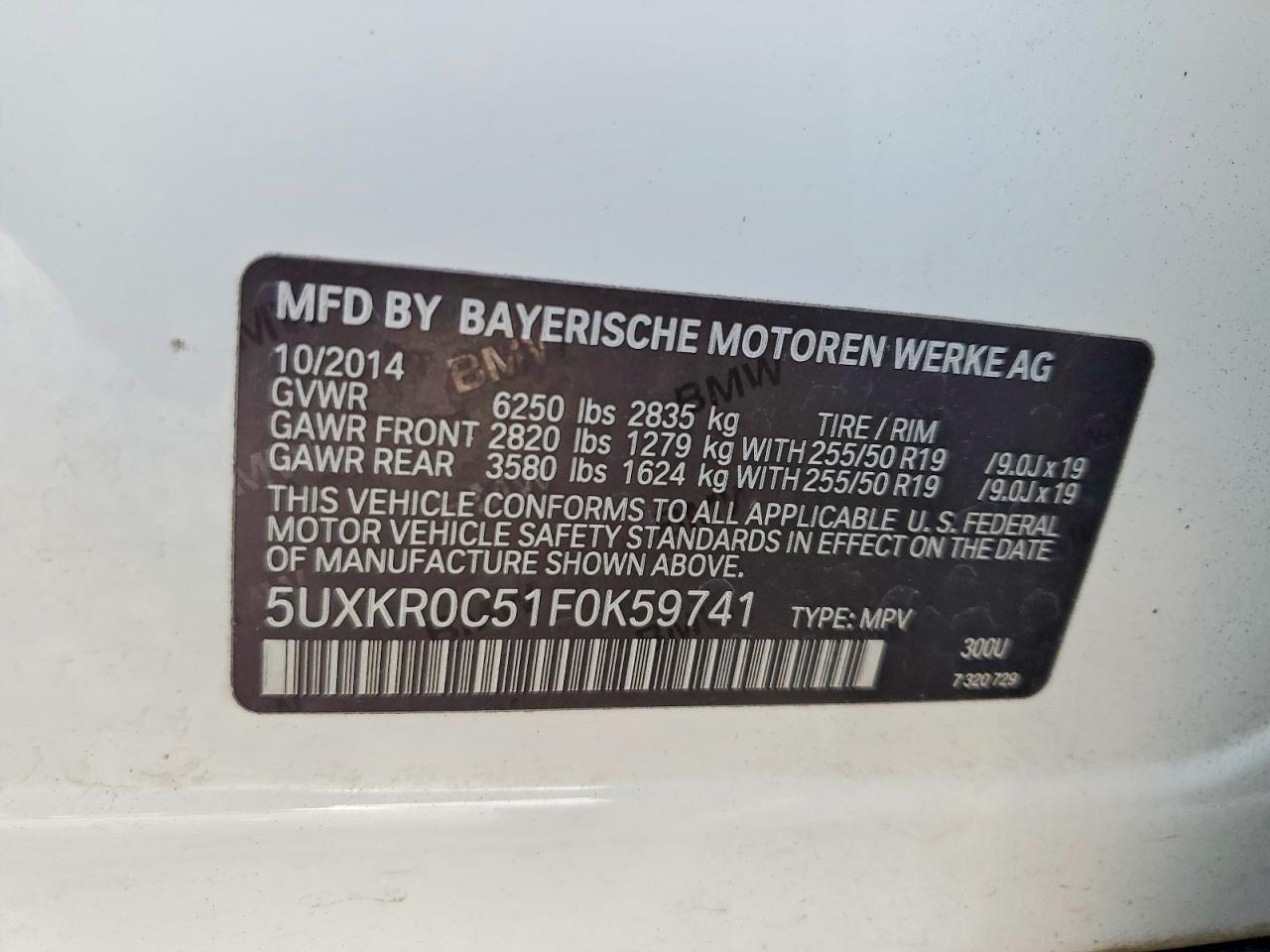 2015 BMW X5