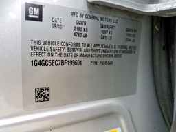 2011 BUICK LACROSSE