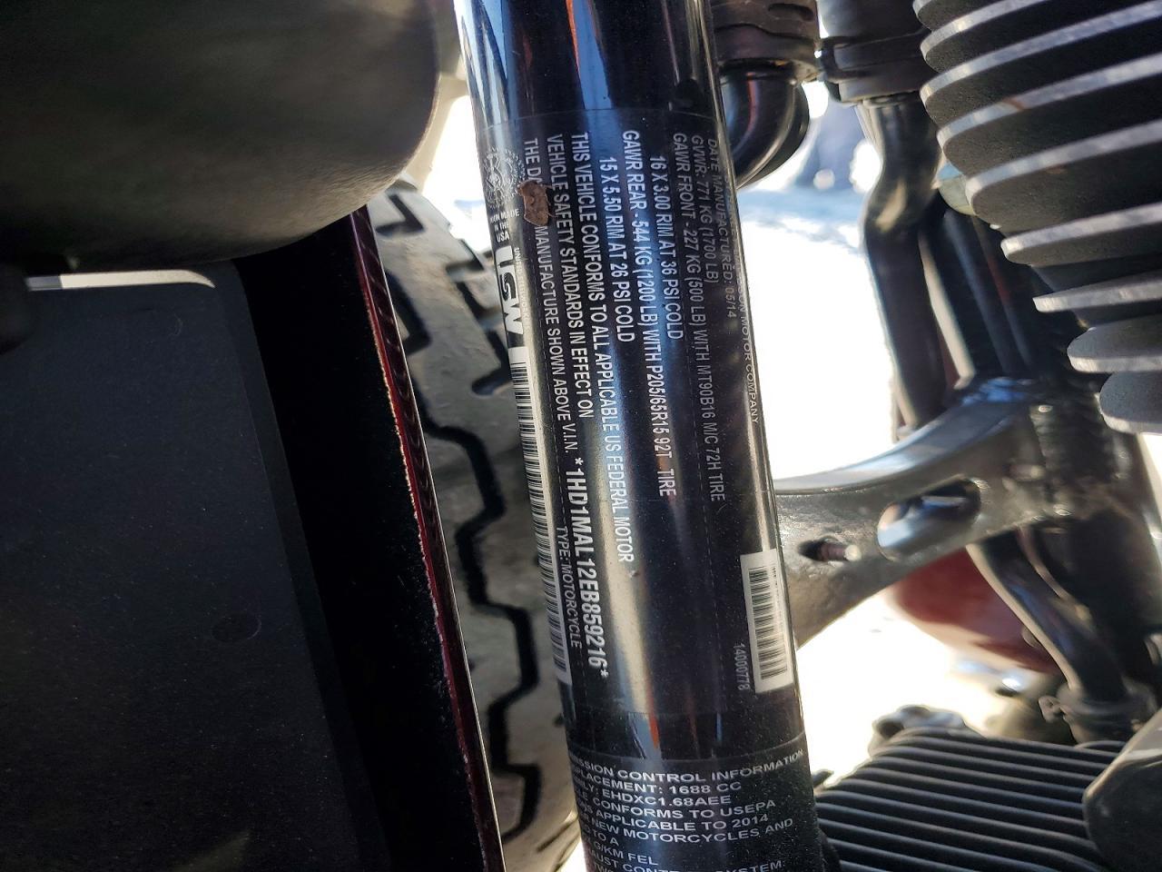 2014 HARLEY-DAVIDSON FLHTCUTG