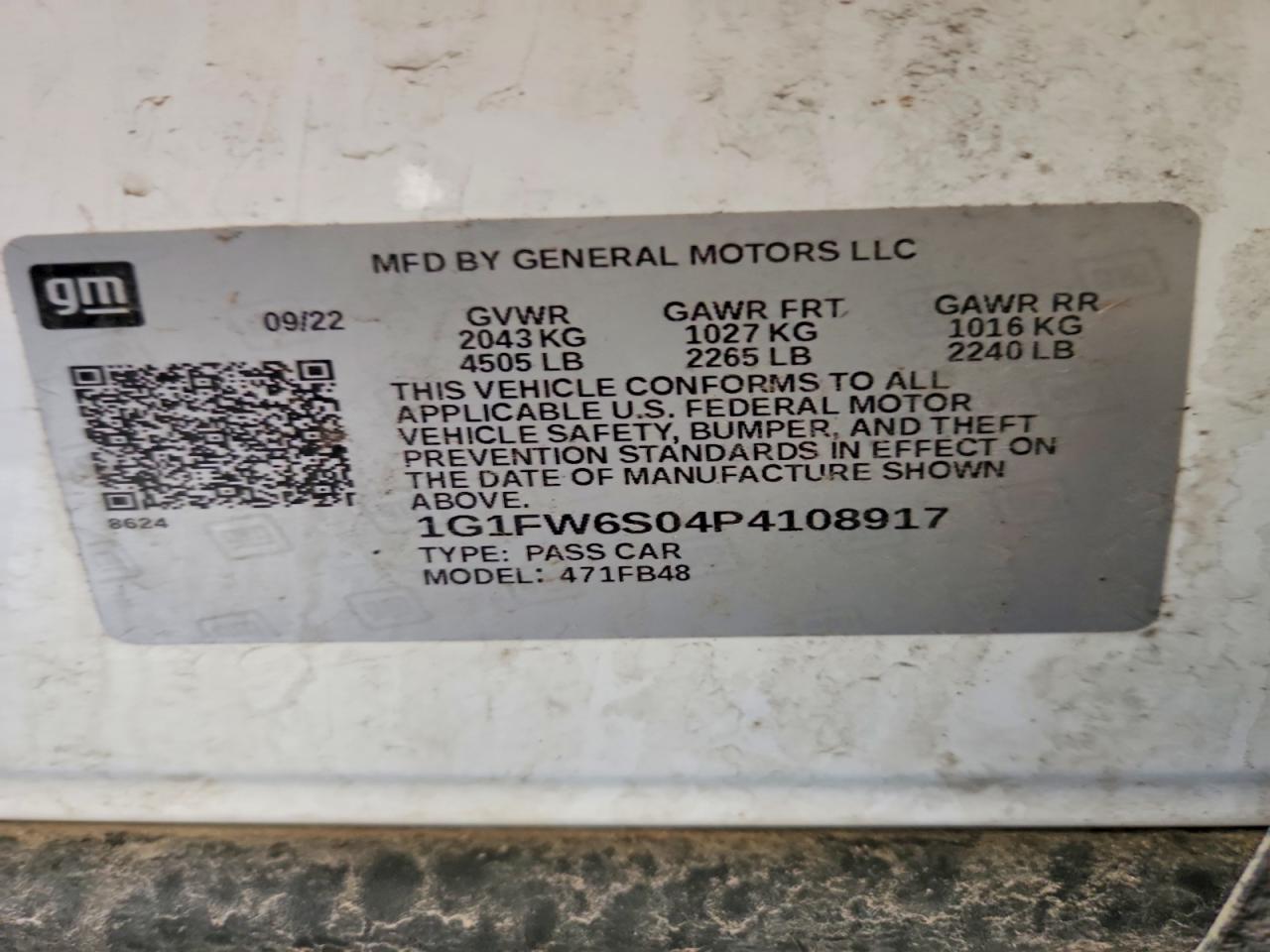 2023 CHEVROLET Bolt EV