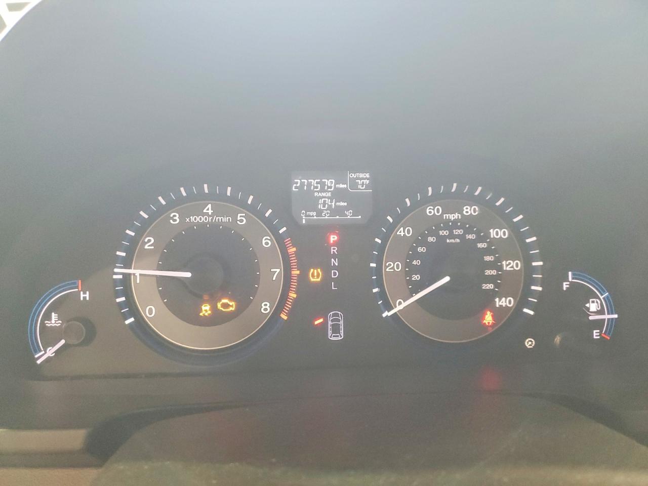 2012 HONDA ODYSSEY