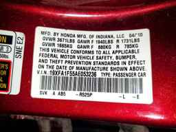 2010 HONDA CIVIC